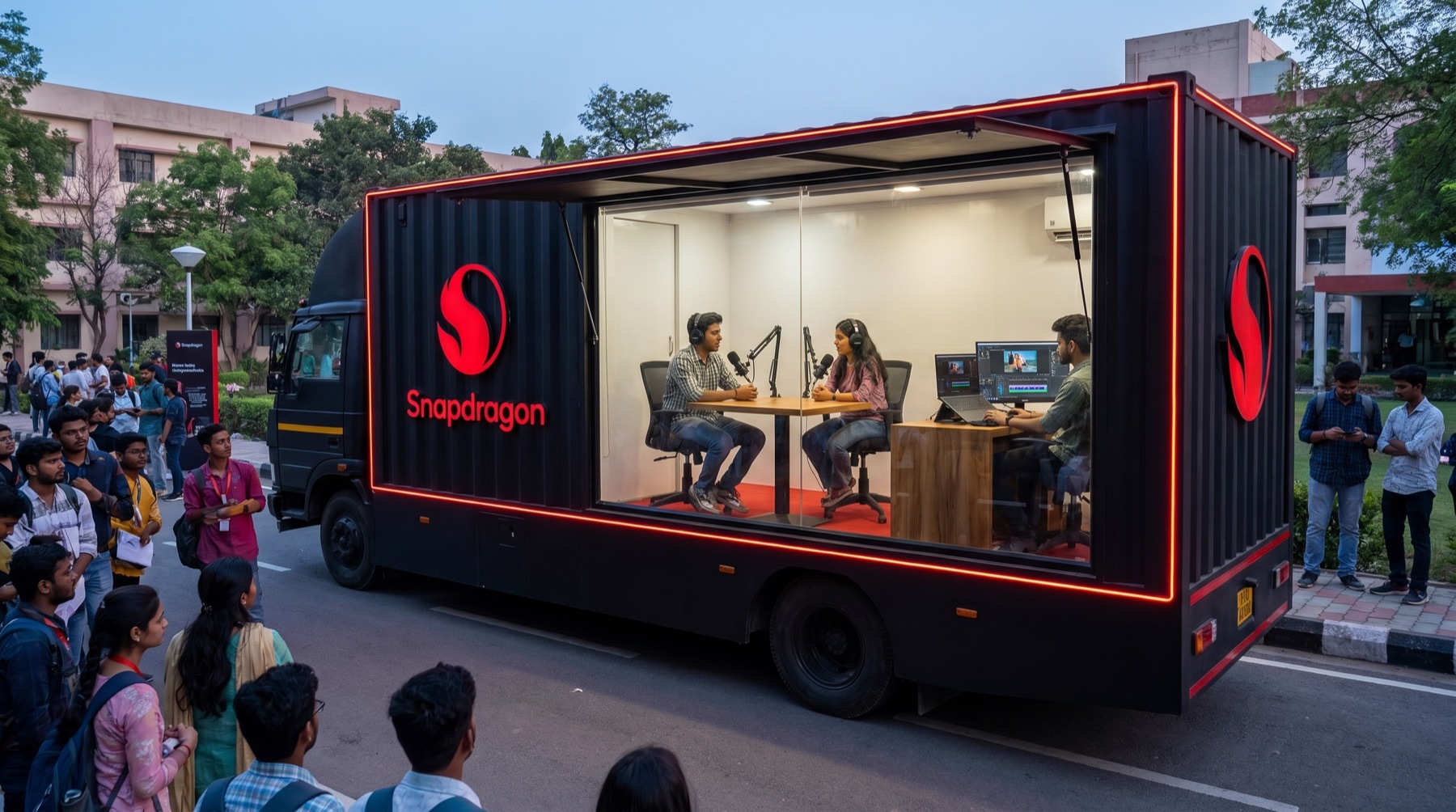 Mobile studio concept