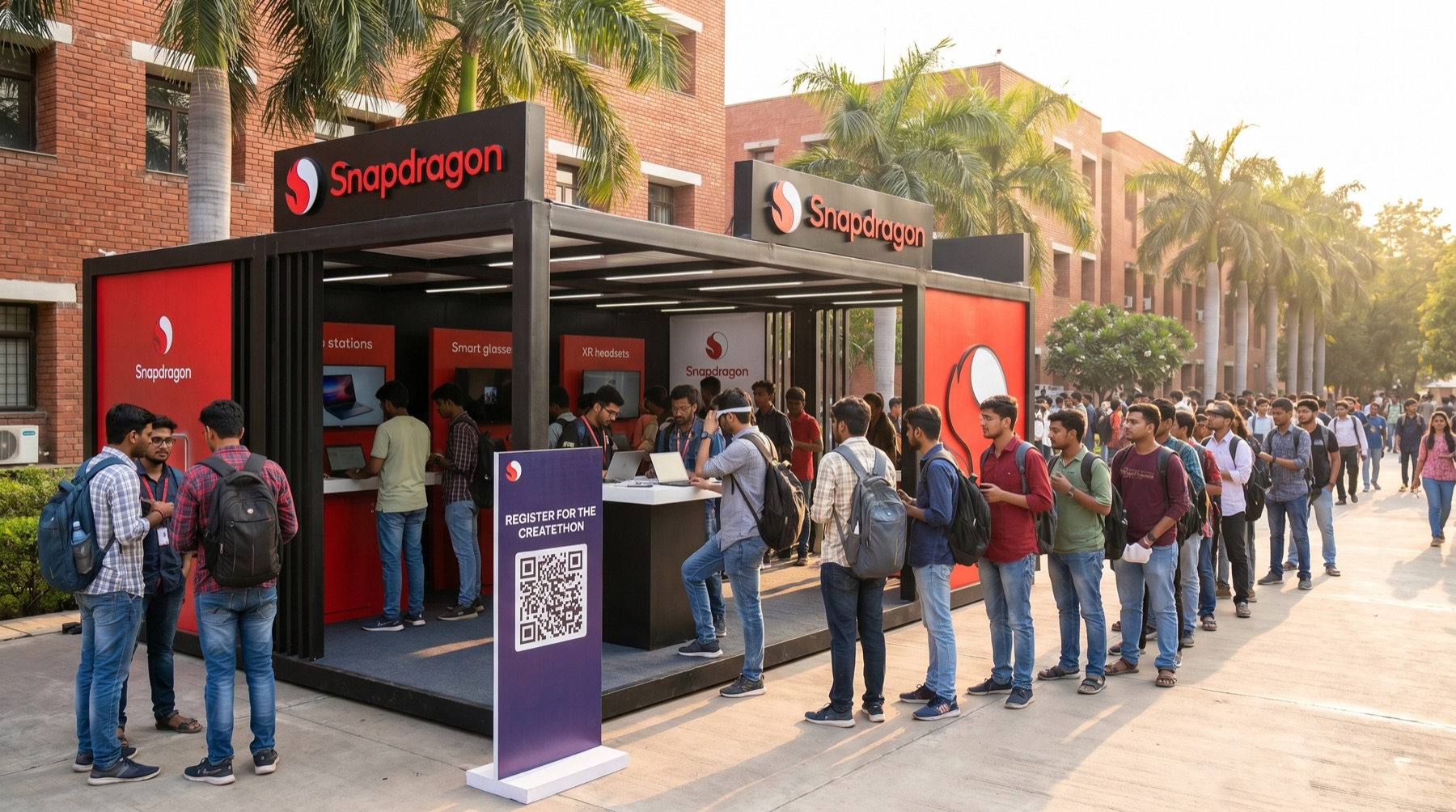 Campus experience pavilion concept